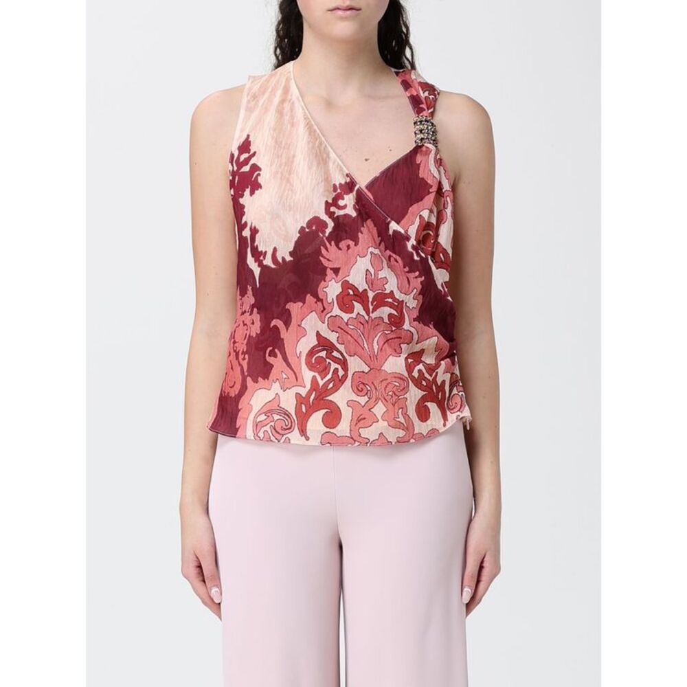 H Couture Women Linen Blend Top H Couture